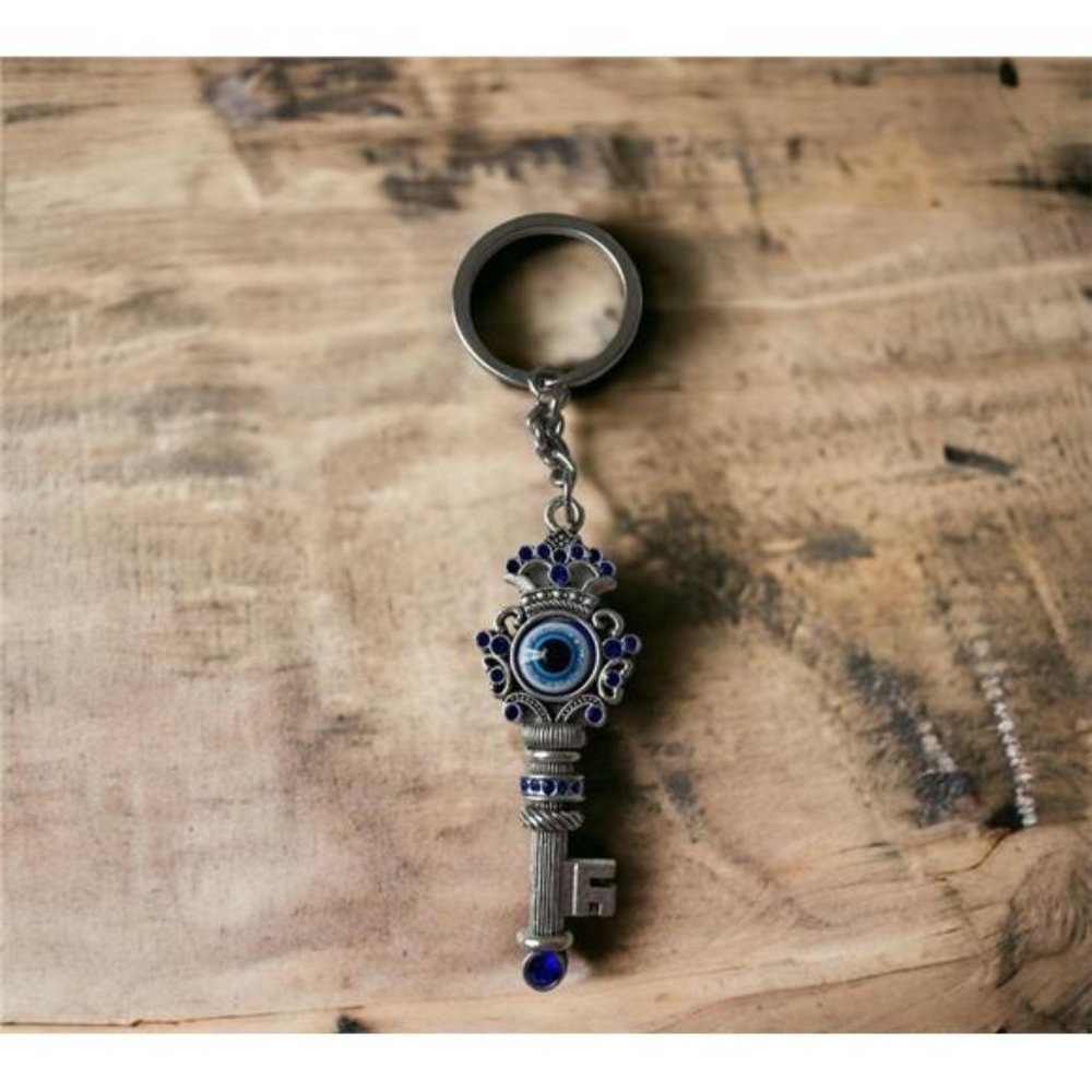 Evil Eye Keychain | Symbol of Protection Key Good Luck Keychain
